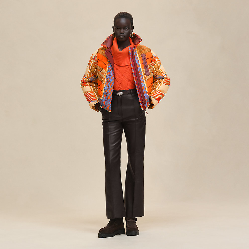 HERMES 25S SHORT PIG-NOSE COAT 203 main image 1