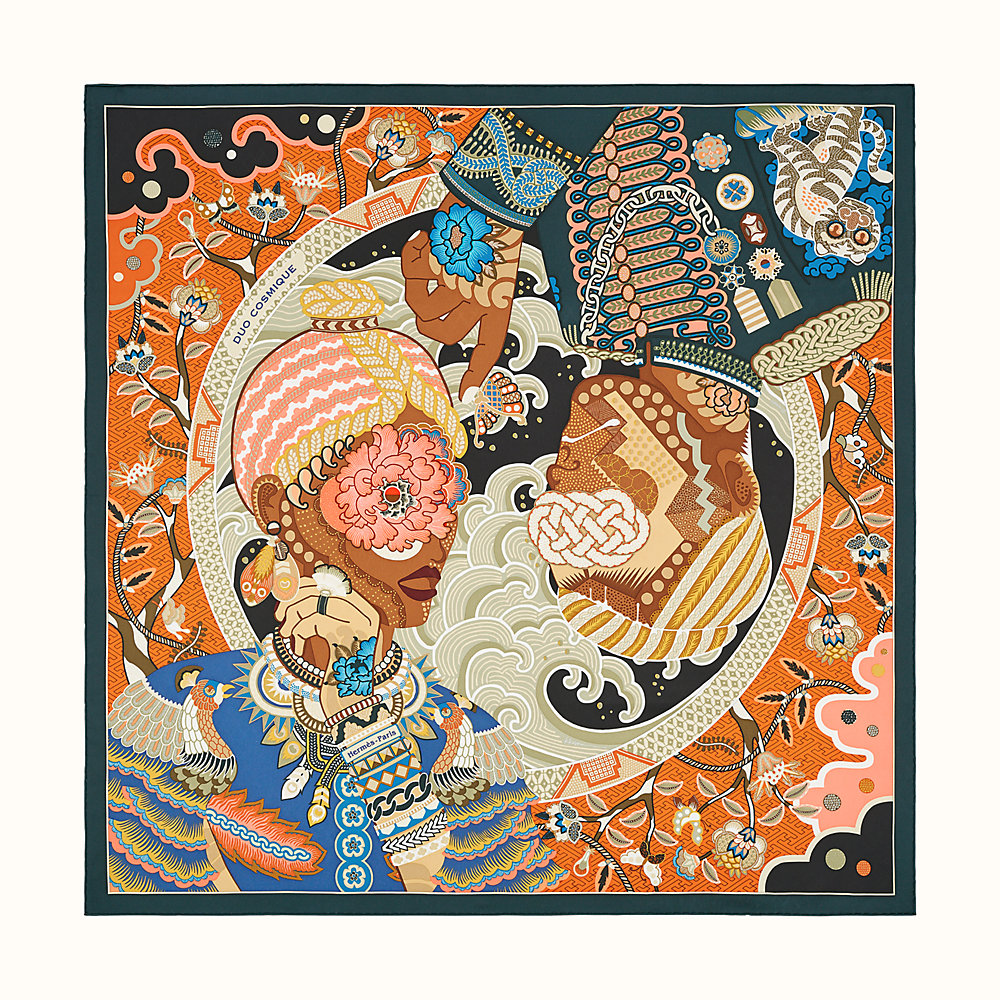 hermes duo cosmique scarf