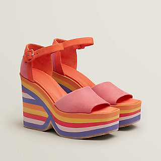 hermes platform shoes