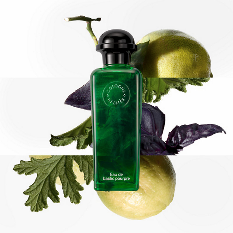 Eau de basilic pourpre Eau de cologne - 3.38 fl.oz | Hermès USA