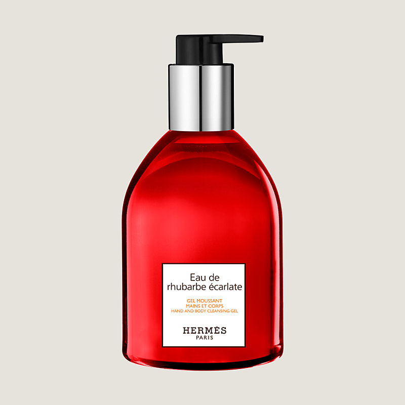 Eau de rhubarbe ecarlate Cleansing gel - 300 ml | Hermès Czech