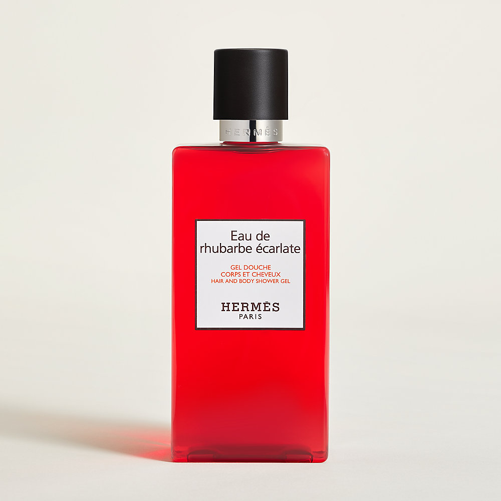 Eau de rhubarbe écarlate Gel douche corps et cheveux 200 ml Hermès