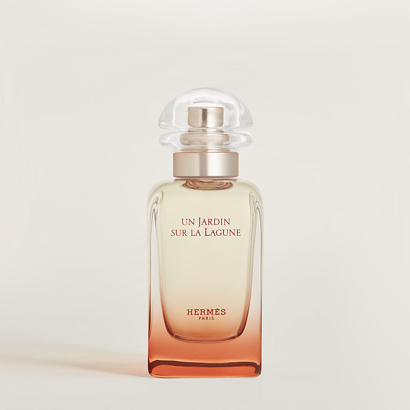 エルメス　HERMES UN JARDIN SUR LA LAGUNE 50ml Eau de toilette Un Jardin sur la Lagune - 50 ml | Hermès Brasil