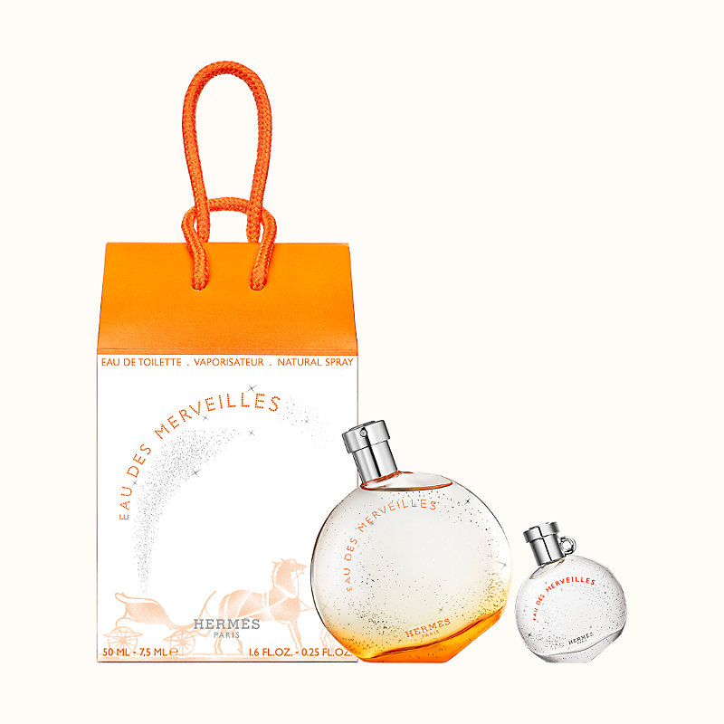 hermes eau des merveilles 100ml gift set