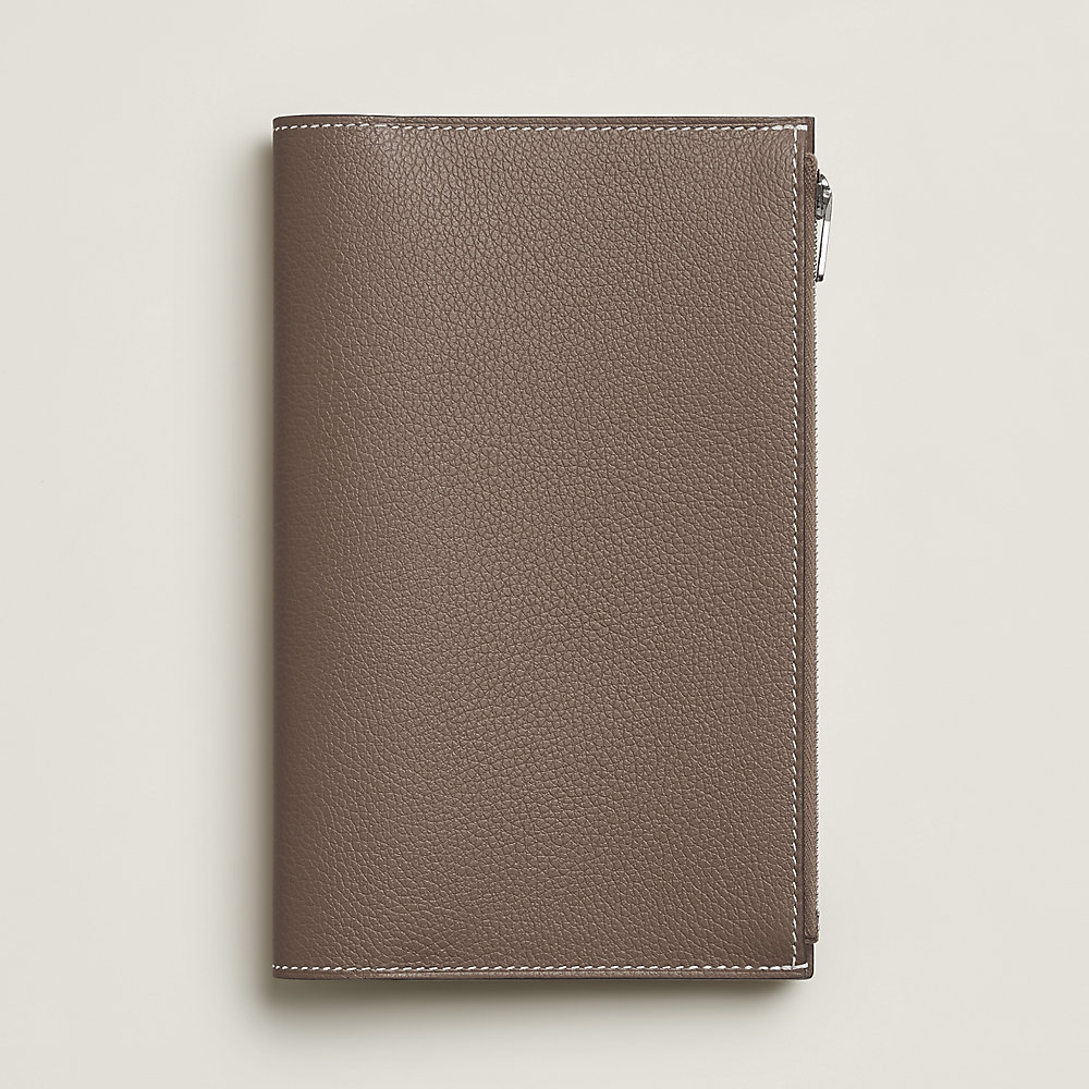 Eazip A5 book cover - Beige | Hermès Singapore