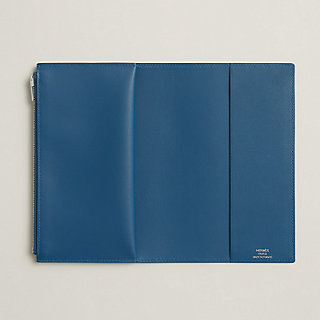 【シンプルでかっこいい】Hermes☆ノートカバー Eazip A5 Swift Eazip PM book cover | Hermès Australia