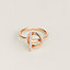 Echappee Hermes ring, small model, View: Worn, worn, view 1 of 2