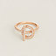 Echappee Hermès ring, small model, View: Worn, worn, view 1 of 1