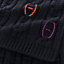 Echarpe Tri-Maillon Détails Cuir, Vue: Vue détaillée, detail, vue 3 sur 3
