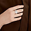 View: Worn, Eclipse Ruban ring, large model