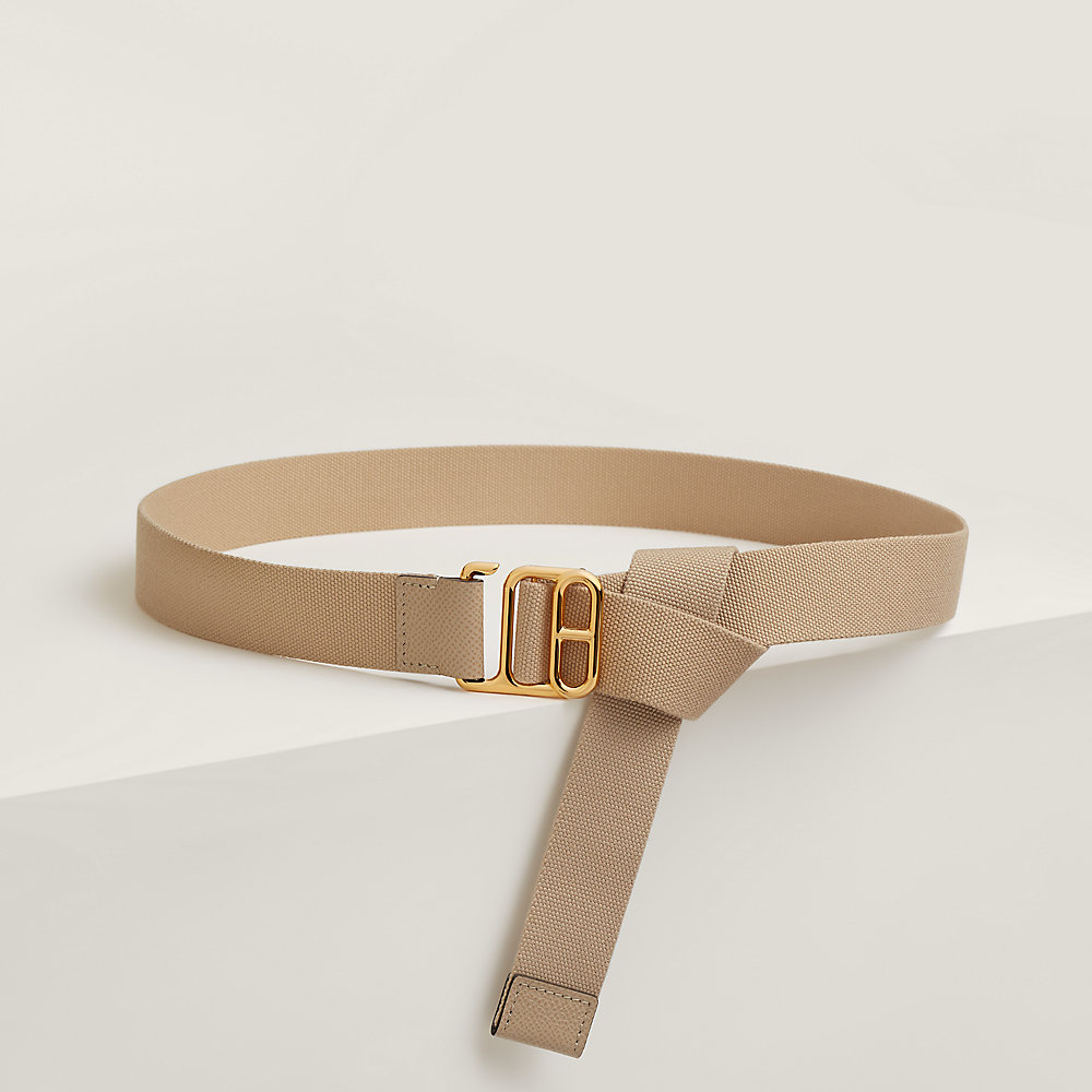 Ecume 30 belt - Beige | Hermès USA