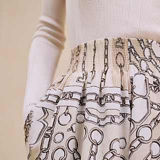 2024-2025AW 新作★HERMES★Effet Kaleidoscopeクロップドパンツ 2024-2025AW 新作☆HERMES☆Effet Kaleidoscopeクロップドパンツ
