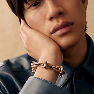 Egee bracelet - Black | Hermès USA