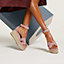 Elda espadrille, View: Worn, worn, view 2 of 5