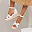Elda espadrille, View: Worn, worn, view 3 of 6