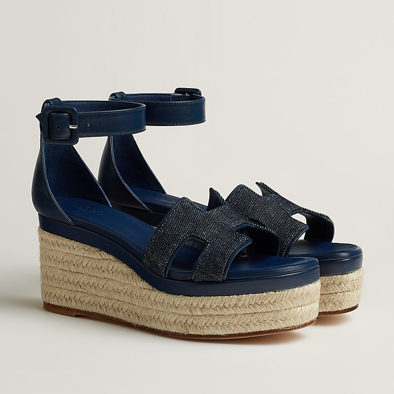 hermes espadrilles wedges
