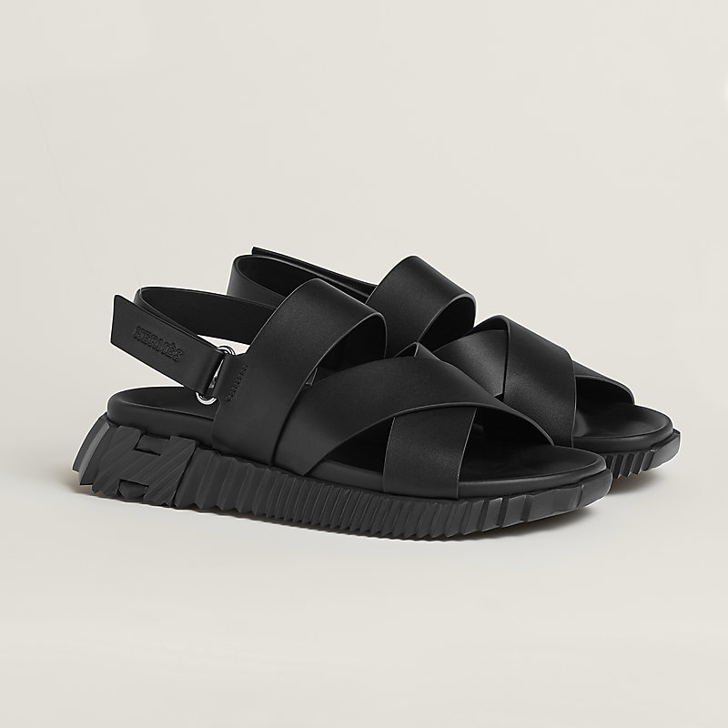 Hermes hot sale platform sandals