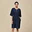 Embroidered beach caftan, View: Worn, worn, view 3 of 6