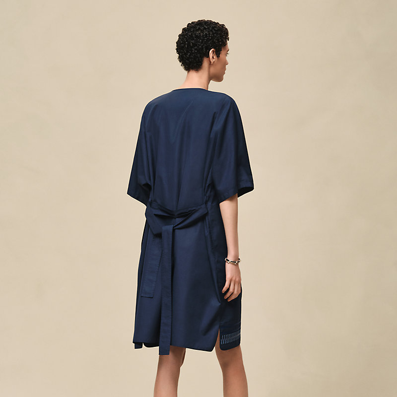 Embroidered beach caftan