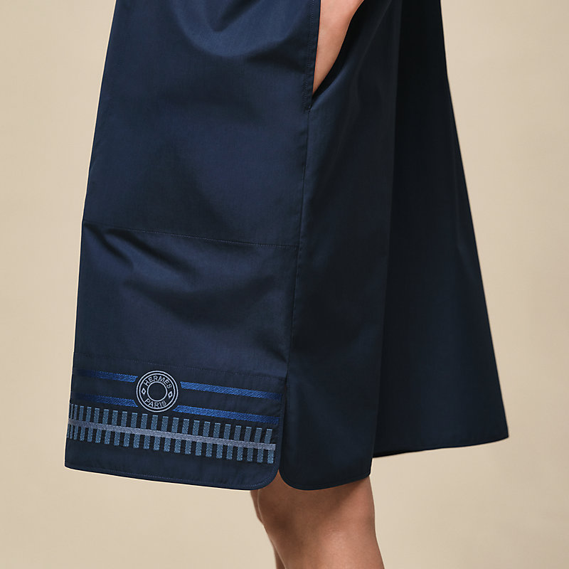 Embroidered beach caftan