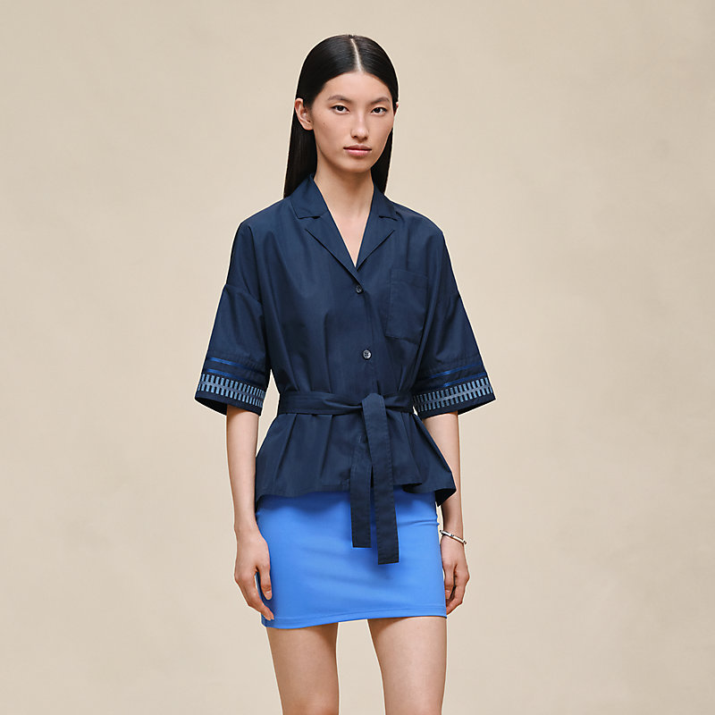 Embroidered beach tunic
