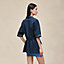 Embroidered beach tunic, View: Worn, worn, view 4 of 6