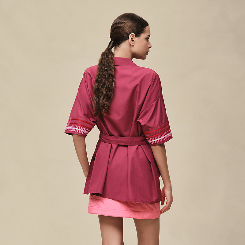 Embroidered beach tunic