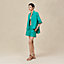 Embroidered beach tunic, View: Worn, worn, view 1 of 5