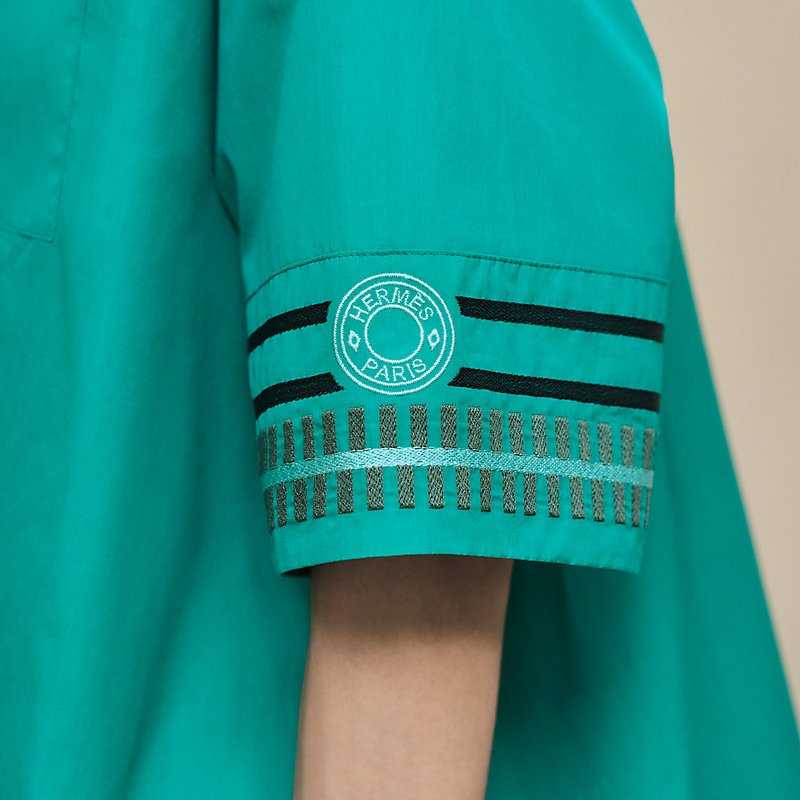 Embroidered beach tunic