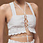Embroidered bra, View: Worn, worn, view 4 of 5