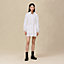 Embroidered drawstring dress, View: Worn, worn, view 1 of 6