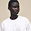 Embroidered flared t-shirt, View: Worn, worn, view 4 of 5