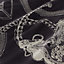 Embroidered Grand Apparat scarf 90, View: Detail, detail, view 4 of 4