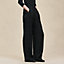 Embroidered high-waisted tuxedo pants, View: Worn, worn, view 2 of 5