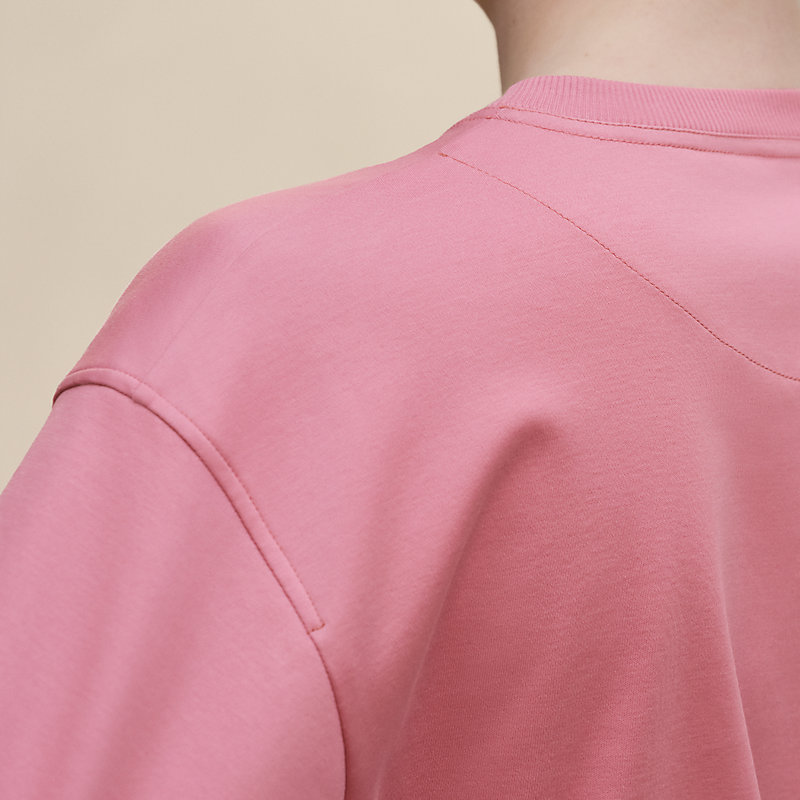 Embroidered maxi t-shirt | Hermès Singapore