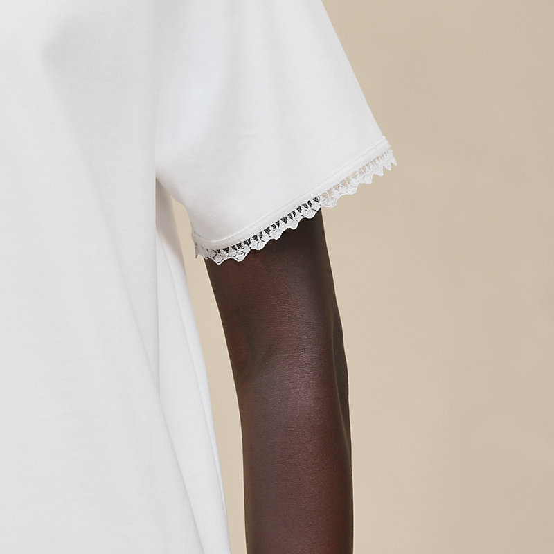 Hermes☆Embroidered Maxi T-shirt 刺繍_パリ発 embroidered-maxi-t-shirt--