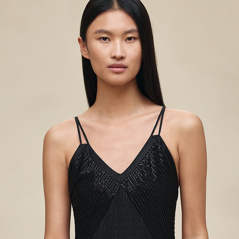 Embroidered nightgown dress