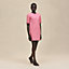 Embroidered pocket flared dress, View: Worn, worn, view 1 of 5