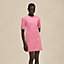 Embroidered pocket flared dress, View: Worn, worn, view 2 of 5
