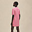 Embroidered pocket flared dress, View: Worn, worn, view 3 of 5