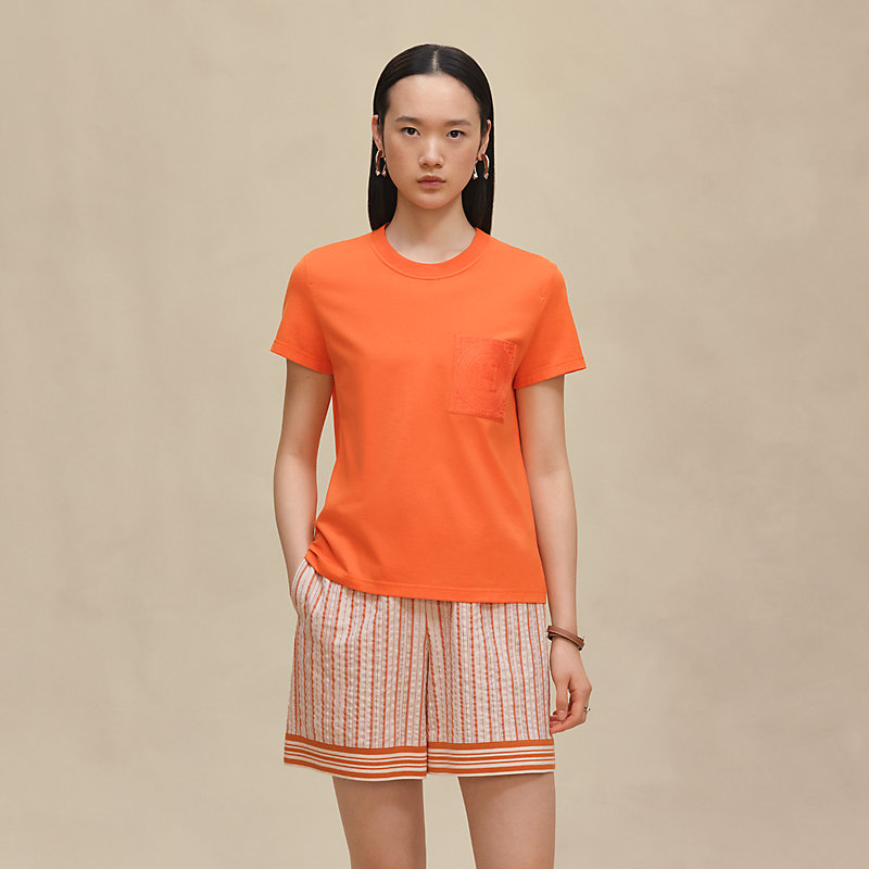 Embroidered pocket t-shirt