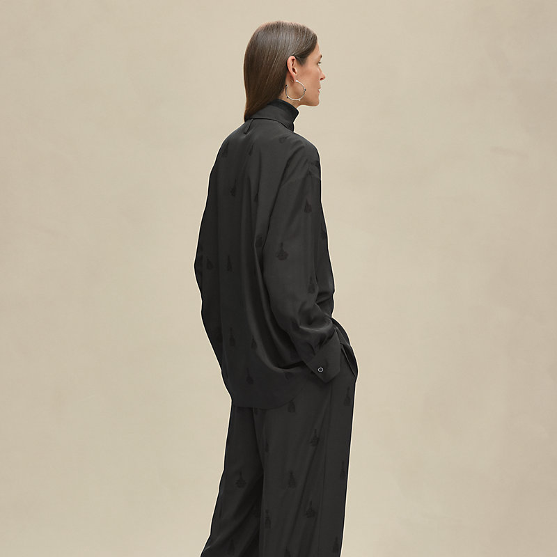 HERMES 太陽、占星術 長袖シャツ HERMES 太陽、占星術 長袖シャツ