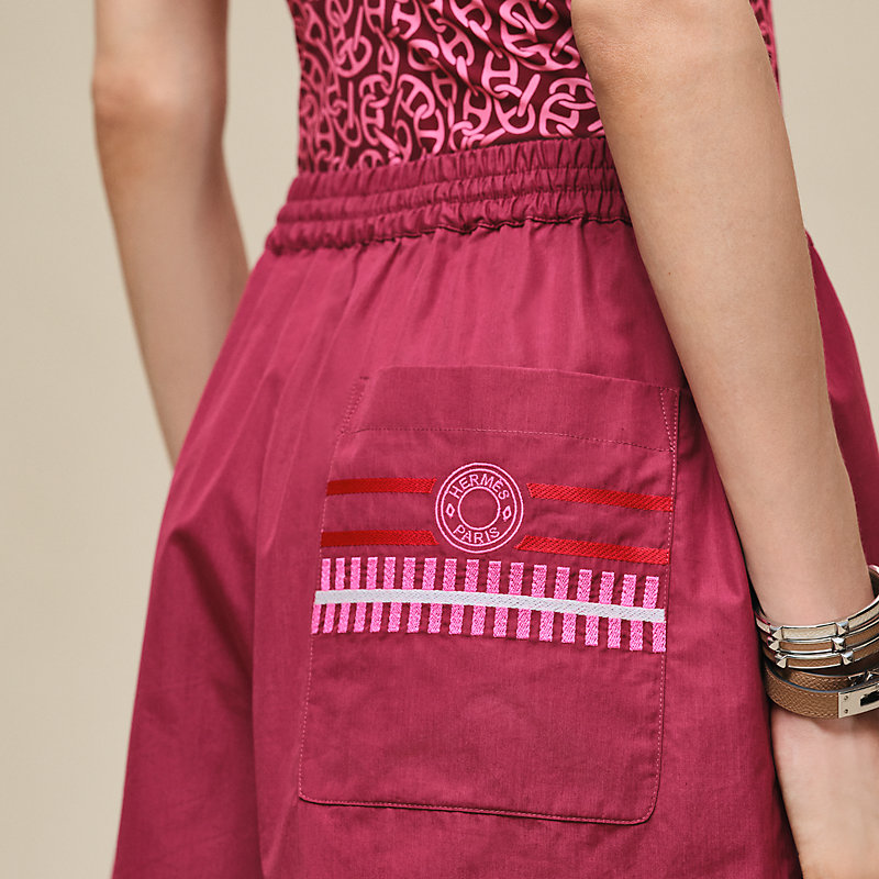 Embroidered shorts
