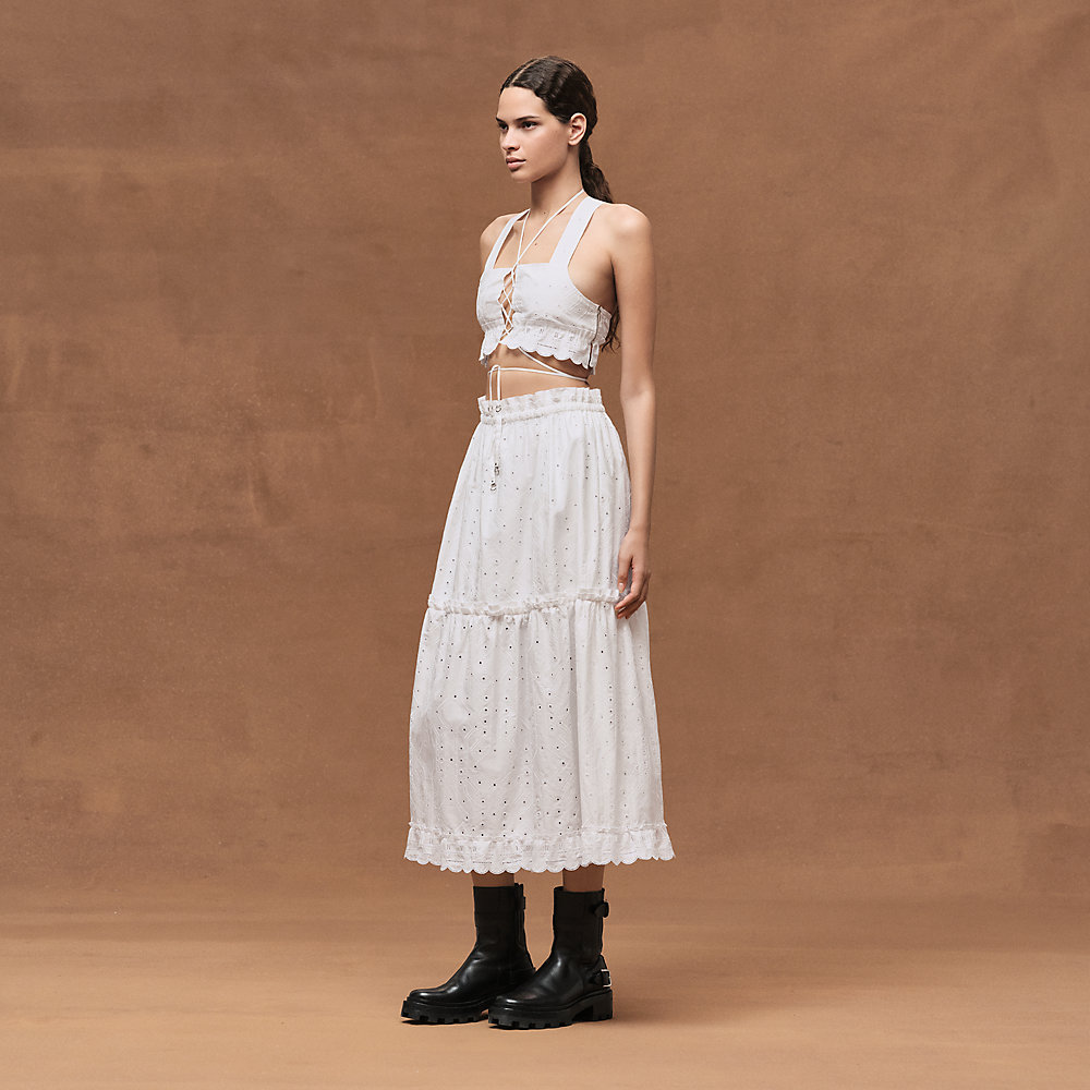 Embroidered skirt | Hermès Netherlands