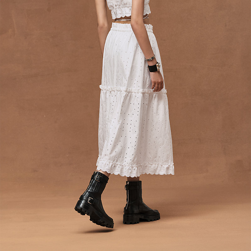 Embroidered skirt