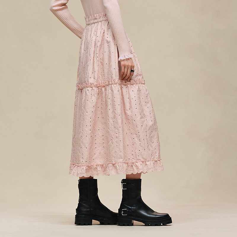 Embroidered skirt