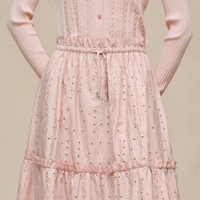 Embroidered skirt