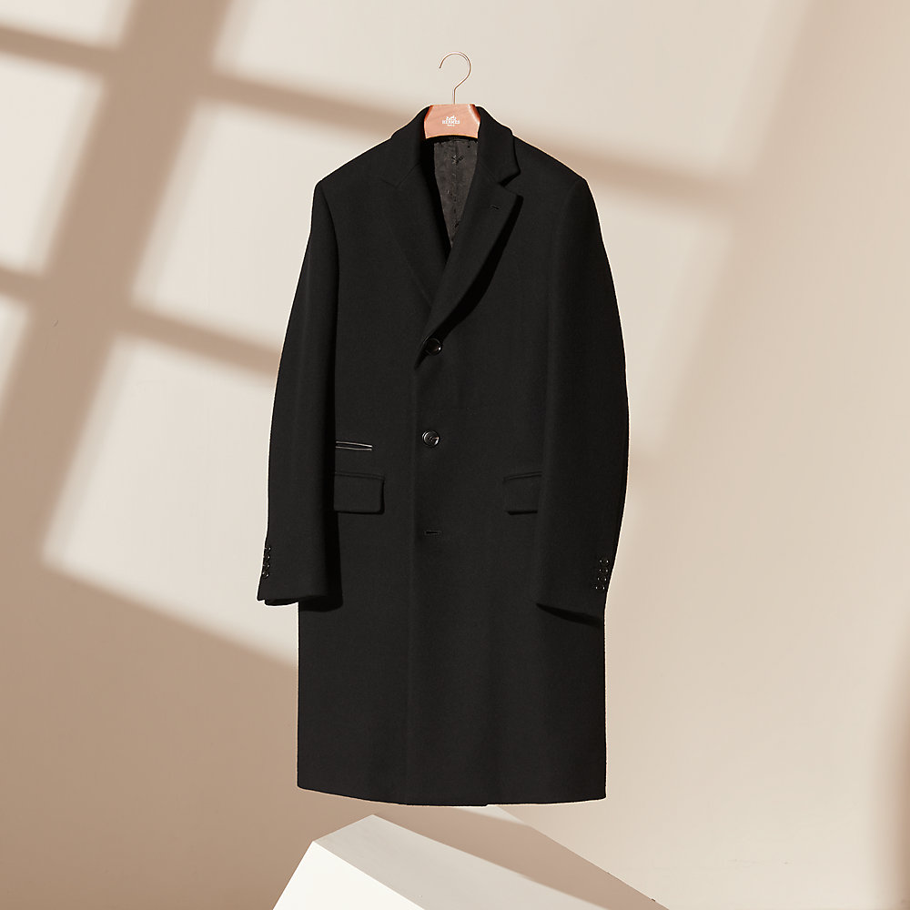 Emile Agent Secret Cuir coat | Hermès Australia
