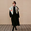 Emile et Une Nuit scarf 90, View: Worn, worn, view 1 of 3
