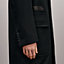 Emile 가죽 디테일 코트, 보기: 이미지: 제품 착용 이미지, worn, 6개 중 7번째 보기